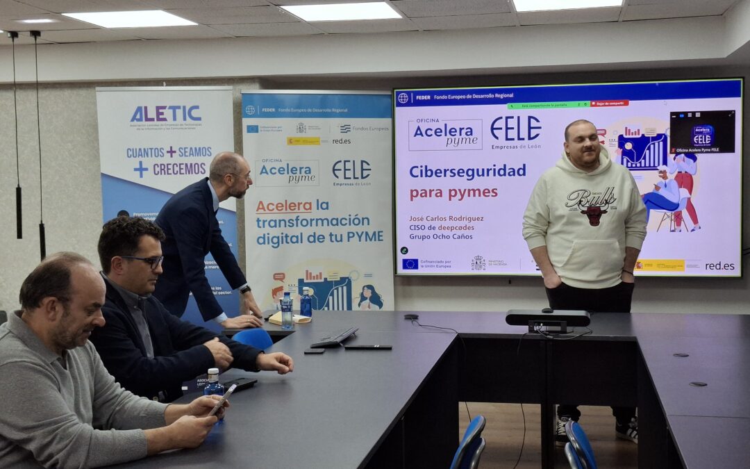 Taller práctico sobre Ciberseguridad para pymes con José Carlos Rodríguez, CISO de Deepcodes, del Grupo Ocho Caños
