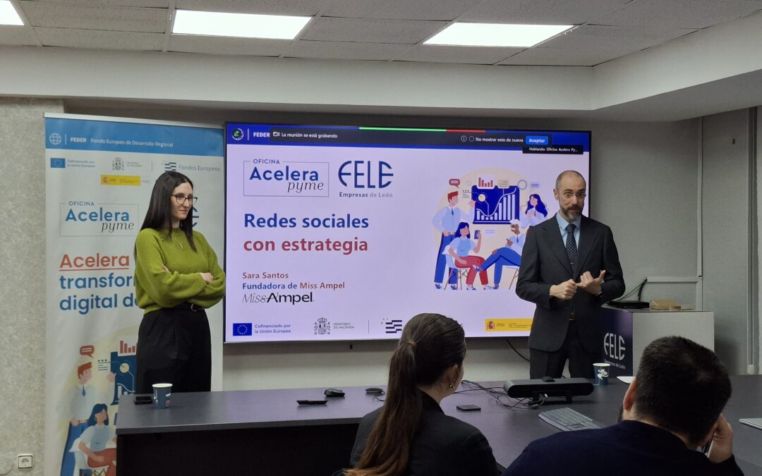 Taller práctico sobre Redes Sociales con Sara Santos, fundadora de Miss Ampel