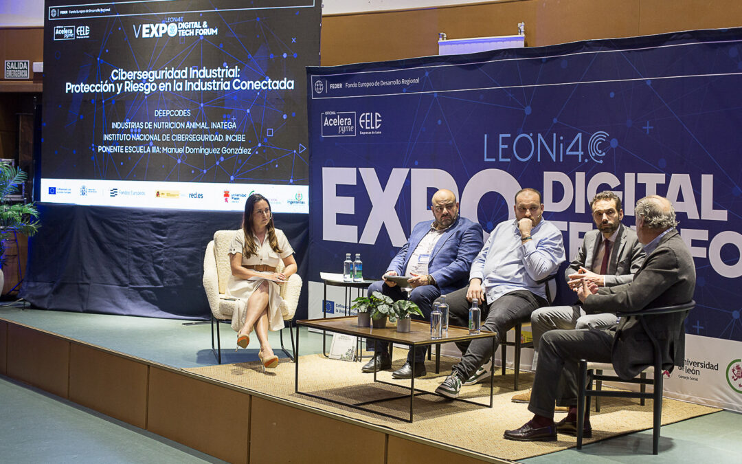 Mesa redonda: Ciberseguridad Industrial – V EXPO LEÓNi4 2026 |