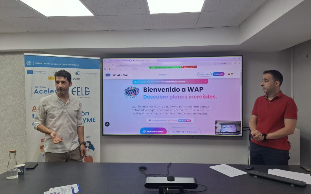 Digitalización del ocio local. – Luís Pedreira y Jorge Velasco Álvarez, emprendedores fundadores de WAP – What A Plan