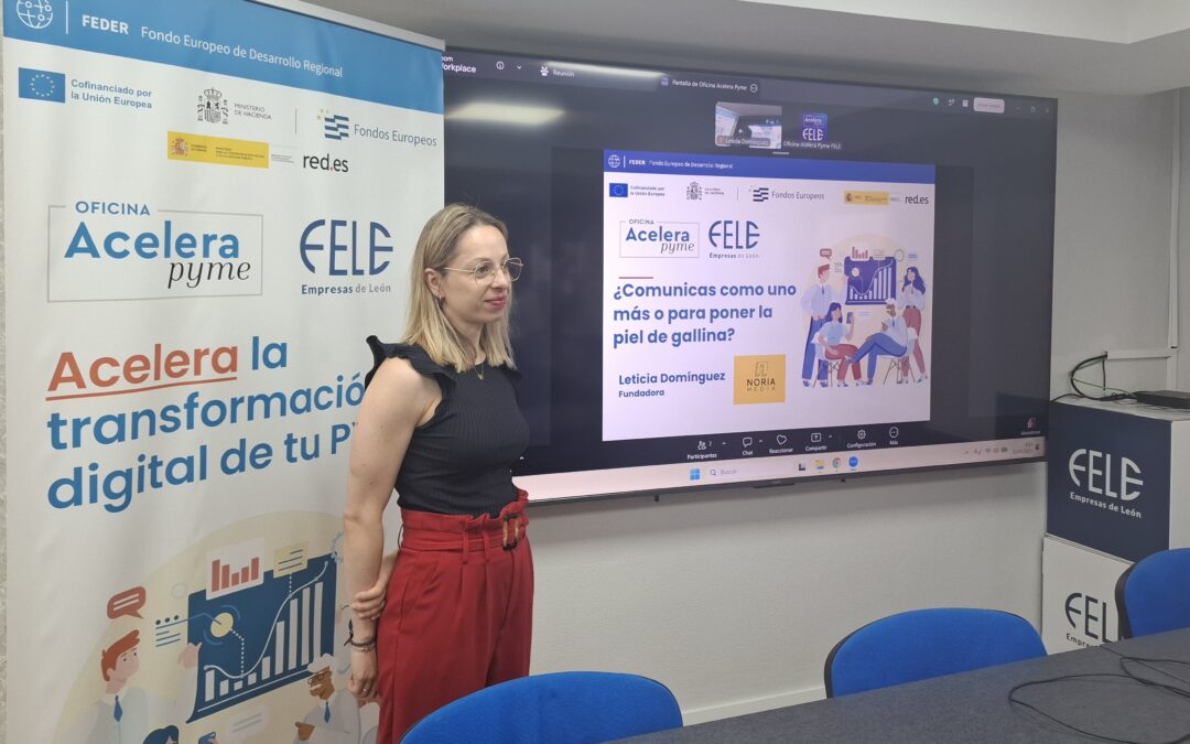 ¿Comunicas como uno más o para poner la piel de gallina?-Leticia Domínguez, Noria Media